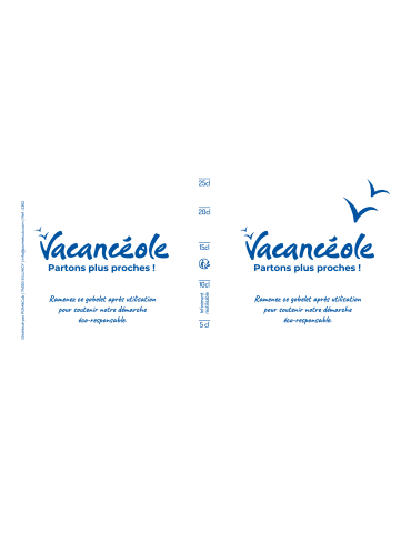 Cup 25 VACANCEOLE (1 coul)